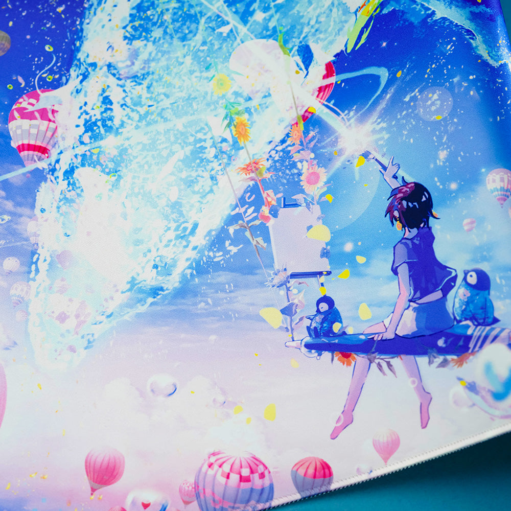 Utyping X まころん 空に落ちる Edition Gaming Mousepad